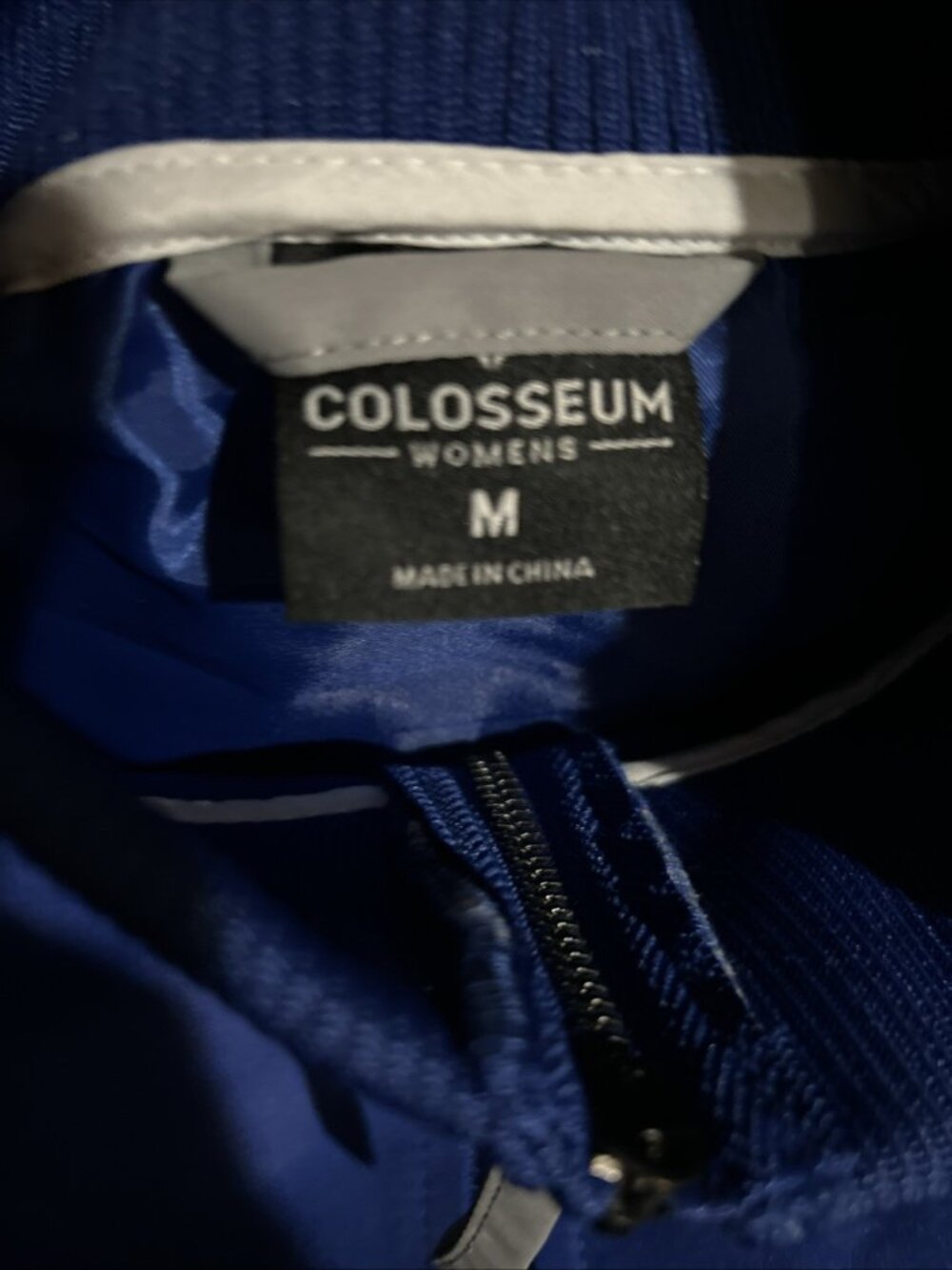 NEW Memphis Tigers Colosseum Blue 1/2 Zip Pullover Anorak Jacket Women's M - Picture 9 of 12